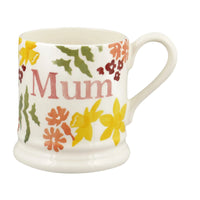Flowers Wild Daffodils Mum 1/2 Pint Mug
