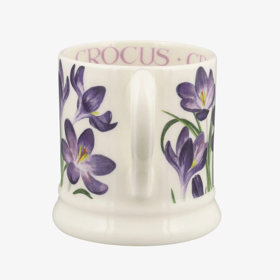 Flowers Crocus 1/2 Pint Mug