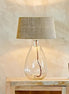Baba Clear Glass Lamp - Large Tall