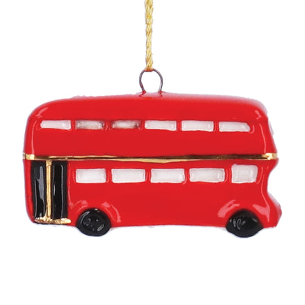 London Bus Ceramic Decoration