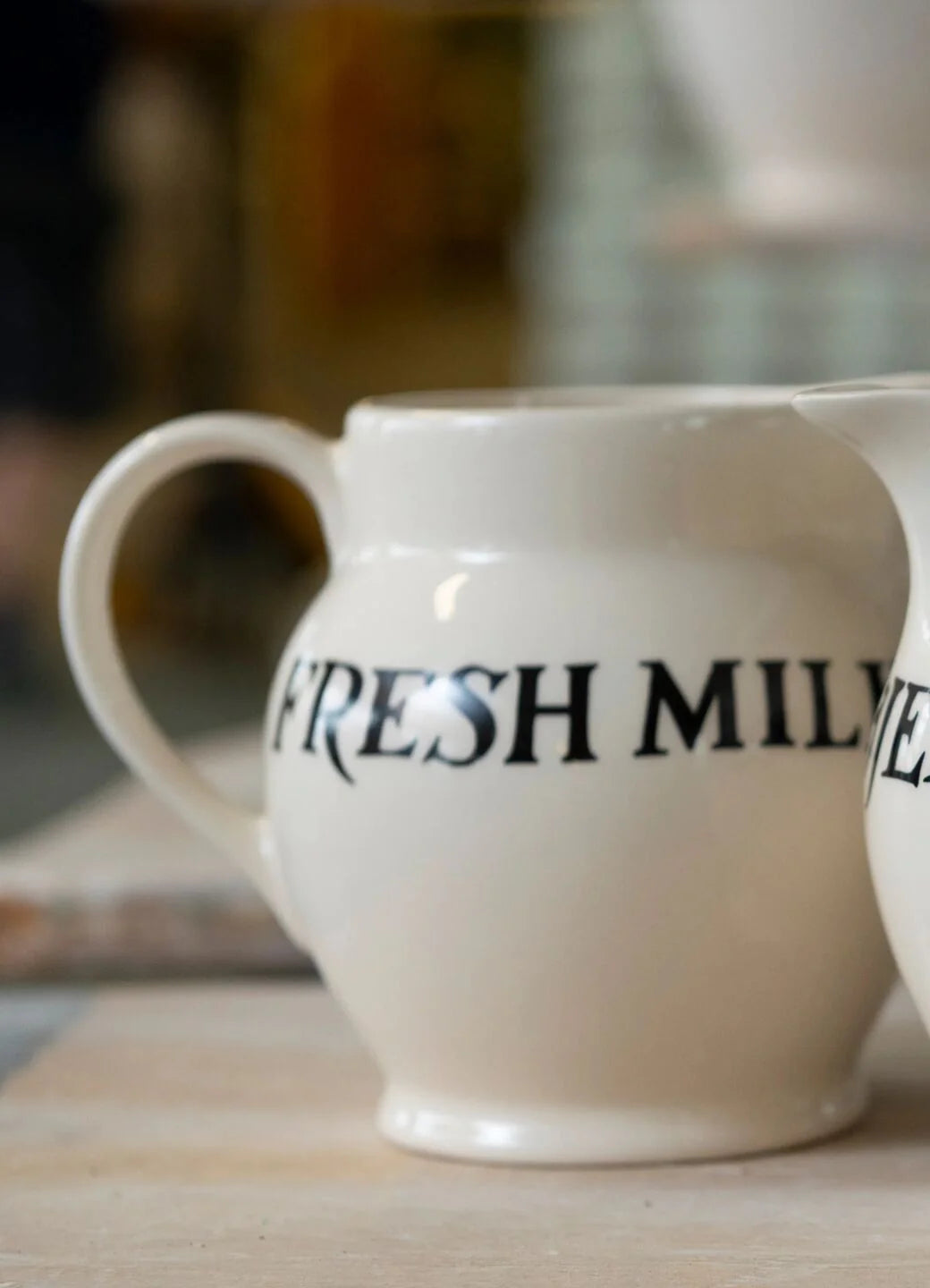 Black Toast Jersey Cream 1/2 Pint Jug