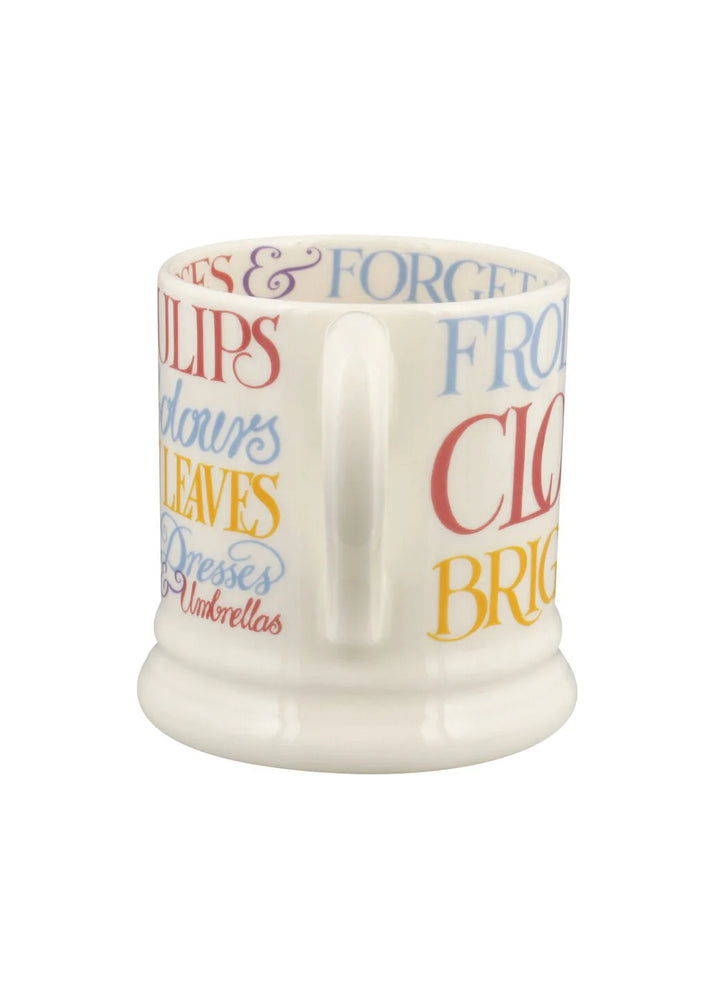 Easter Toast Daffodils &amp; Tulips 1/2 Pint Mug