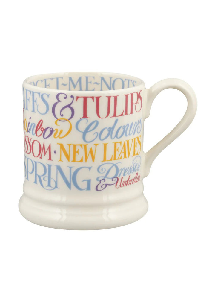 Easter Toast Daffodils &amp; Tulips 1/2 Pint Mug