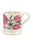Flowers Pink Peony Flowers 1/2 Pt Mug
