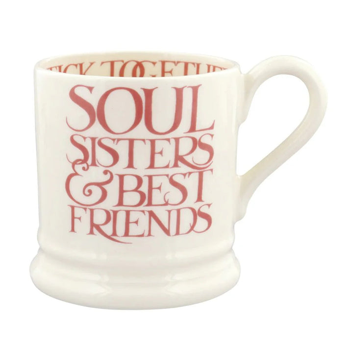 Pink Toast Soul Sisters 1/2 Pint Mug