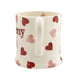 Pink Hearts Heart Mummy 1/2 Pint Mug