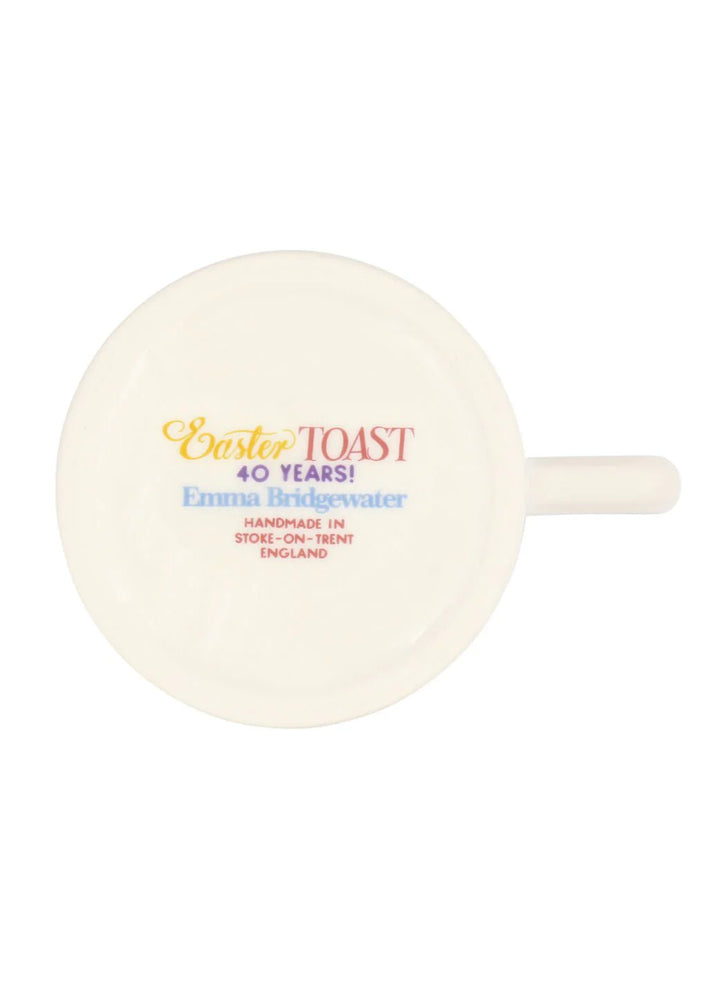 Easter Toast Daffodils &amp; Tulips 1/2 Pint Mug
