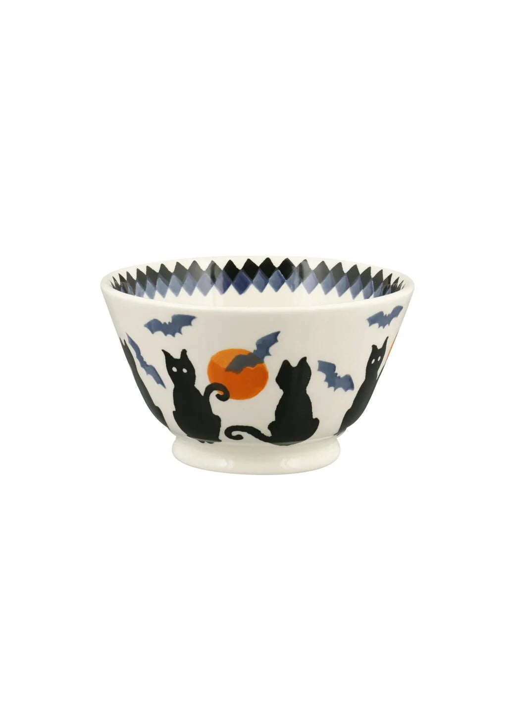 The Wise Witches Black Cats Small Old Bowl