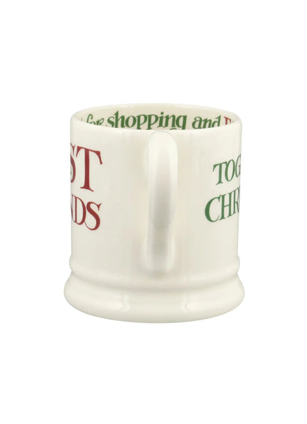 Christmas Toast Best Of Friends 1/2 Pint Mug