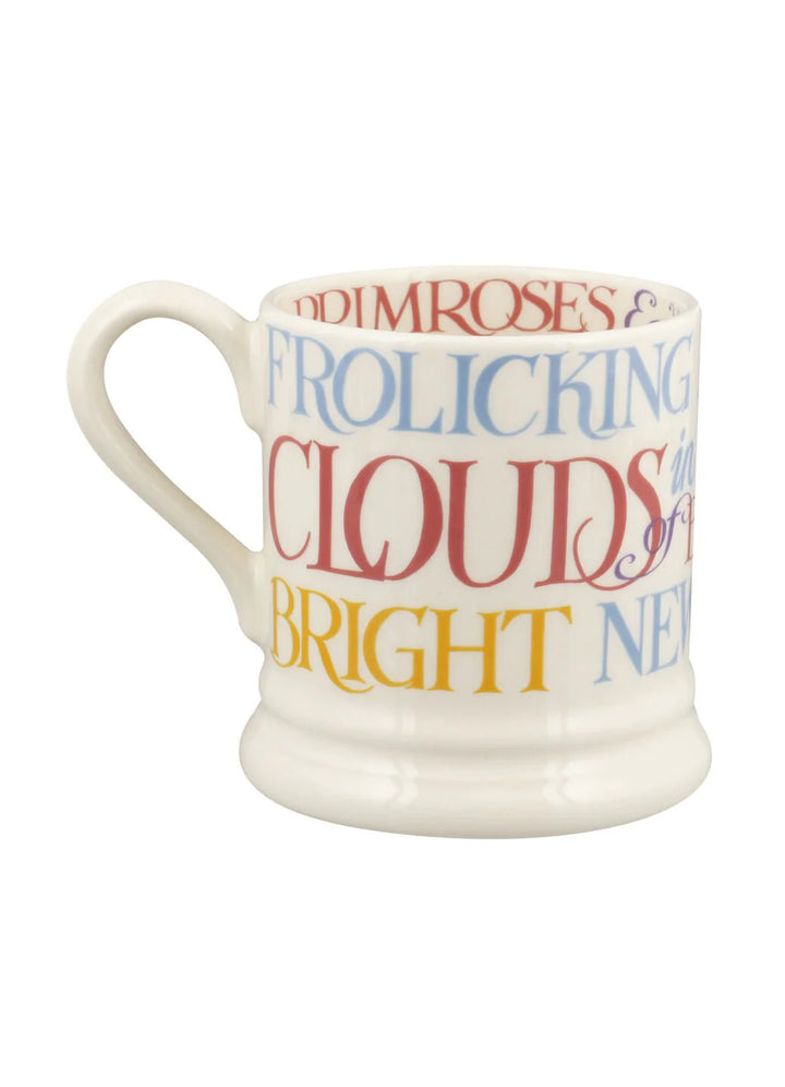 Easter Toast Daffodils &amp; Tulips 1/2 Pint Mug