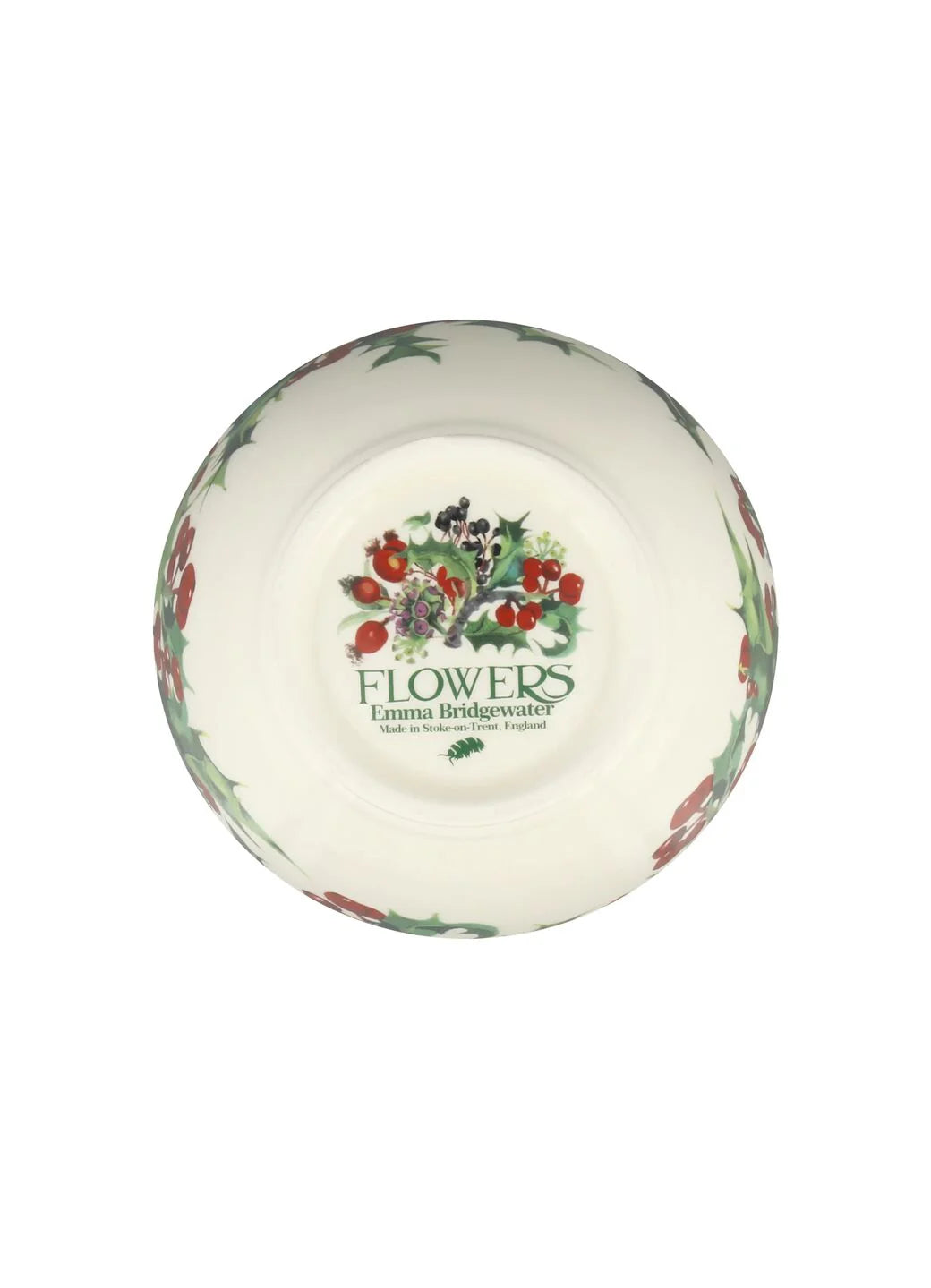 Holly Medium Old Bowl