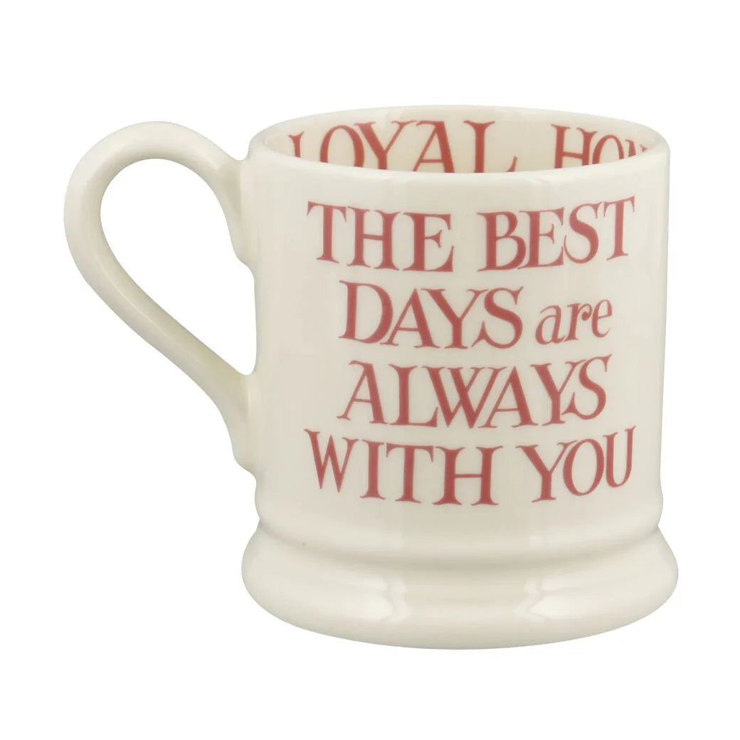 Pink Toast My Brilliant Friend 1/2 Pint Mug