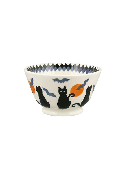 The Wise Witches Black Cats Small Old Bowl