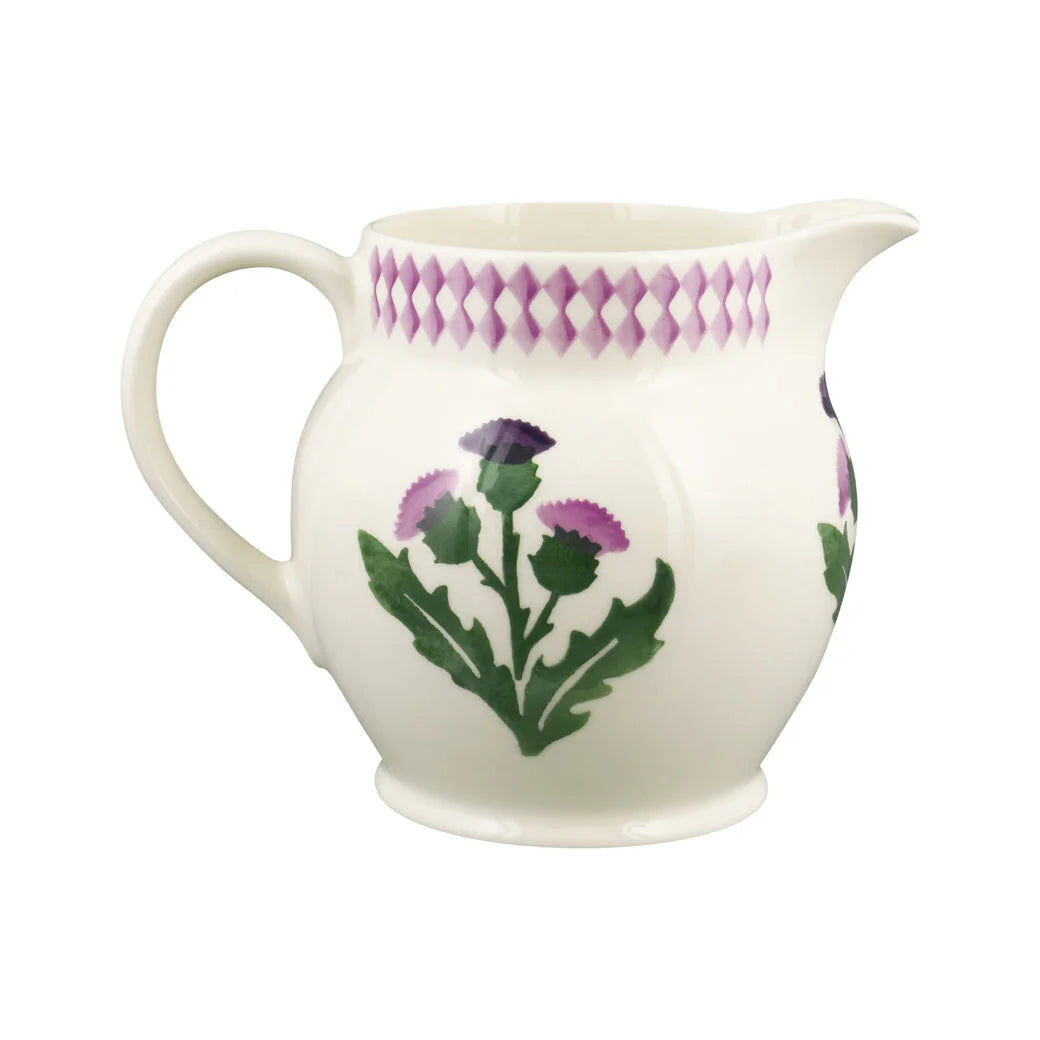 Flowers Thistle 1 1/2 Pint Jug
