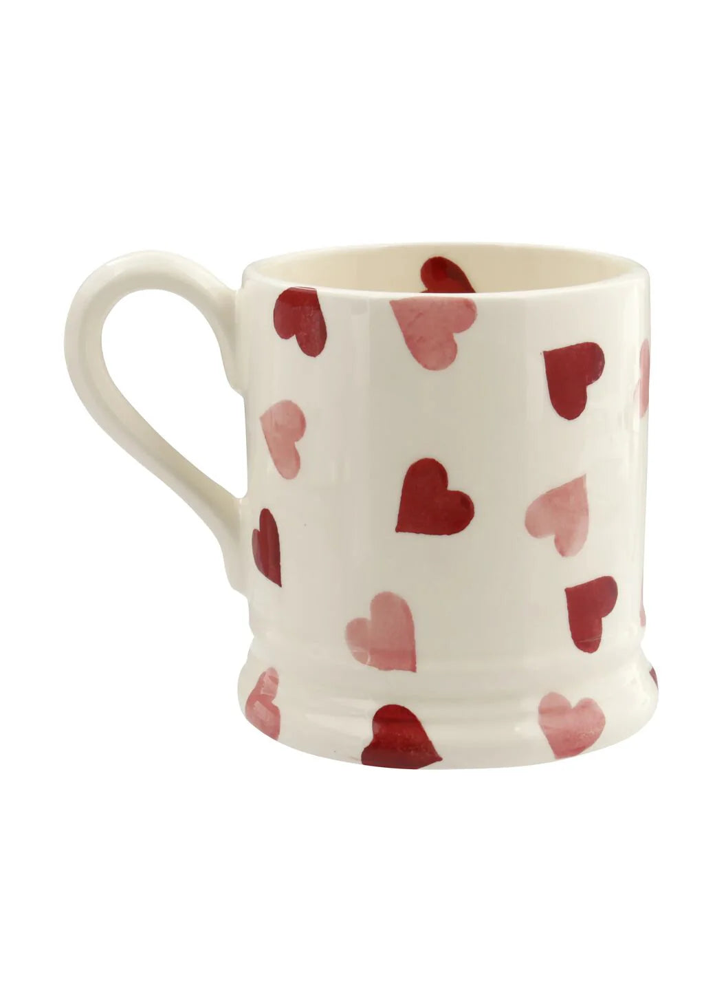 Pink Hearts Heart Mummy 1/2 Pint Mug