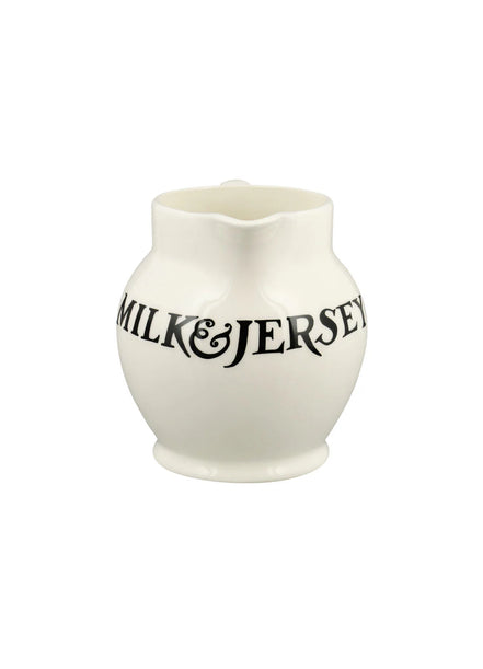 Black Toast Jersey Cream 1/2 Pint Jug