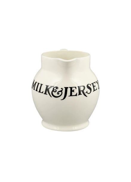 Black Toast Jersey Cream 1/2 Pint Jug