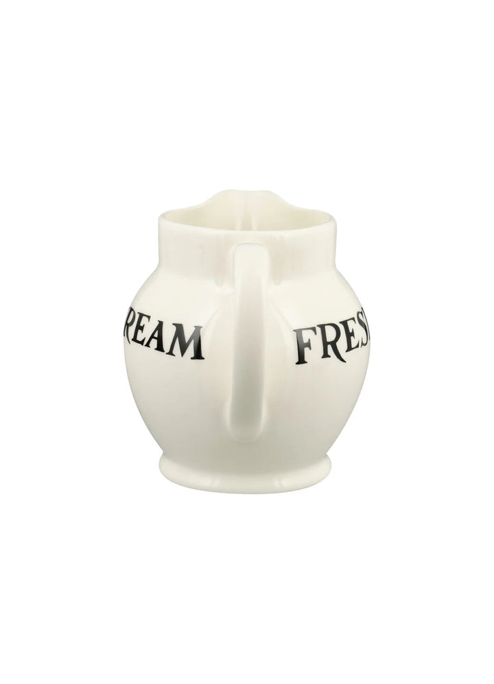 Black Toast Jersey Cream 1/2 Pint Jug