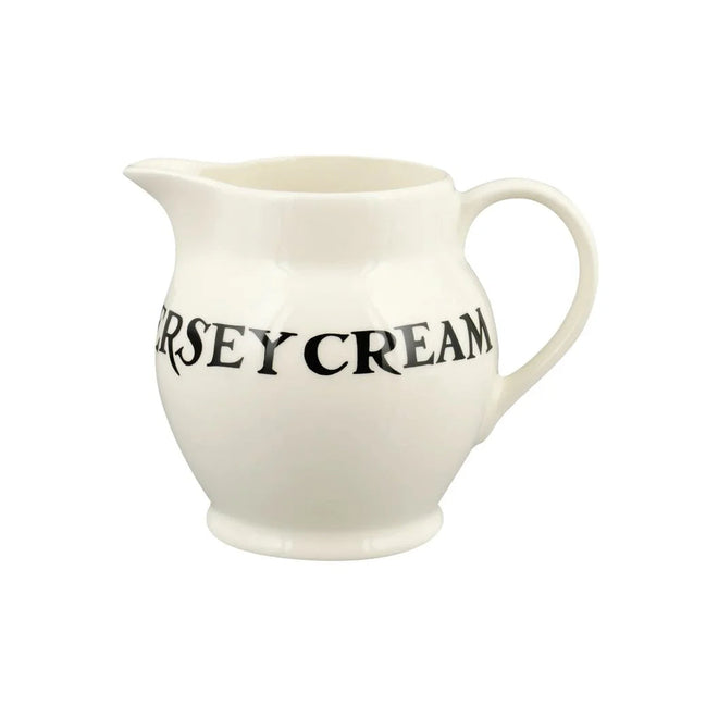 Black Toast Jersey Cream 1/2 Pint Jug