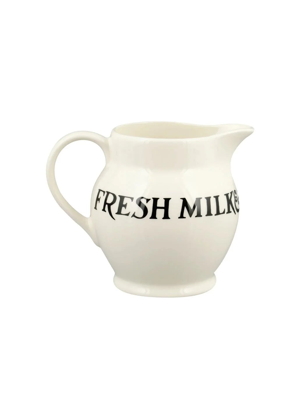 Black Toast Jersey Cream 1/2 Pint Jug