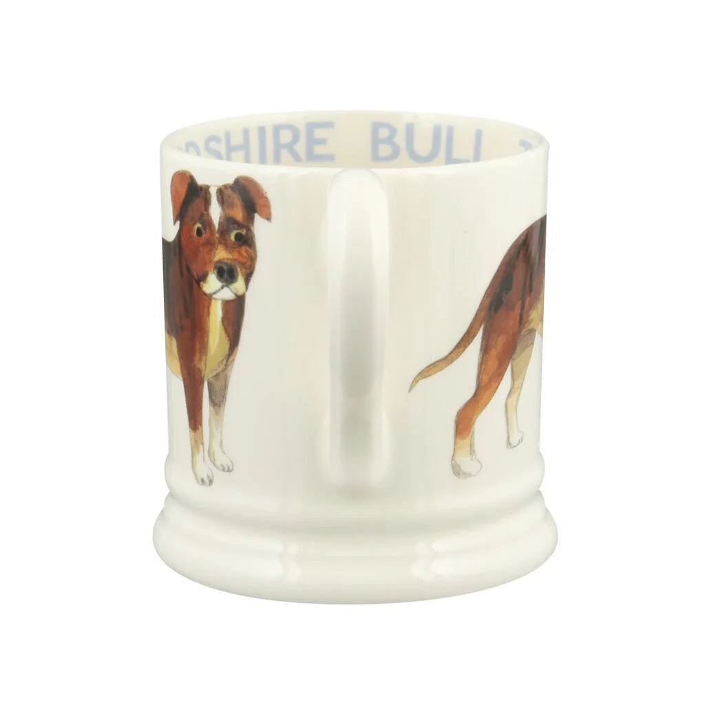 Dogs Staffordshire Bull Terrier 1/2 Pint Mug
