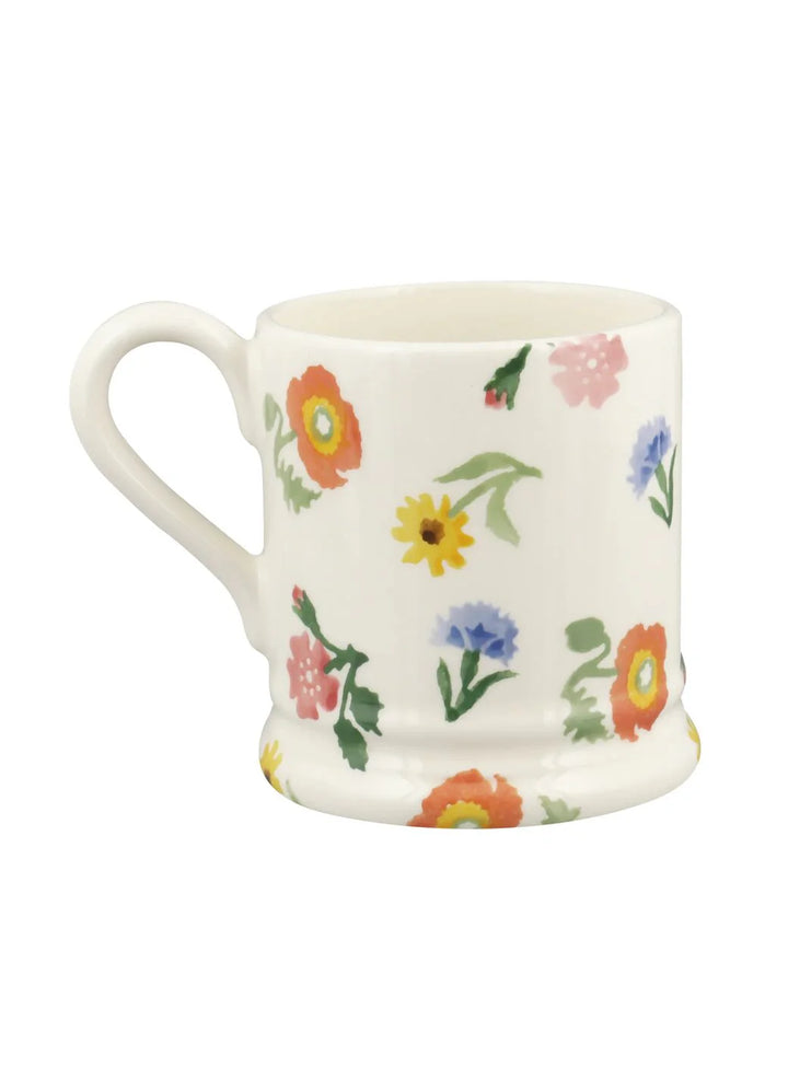 Poppies &amp; Pinks Mum 1/2 pint Mug