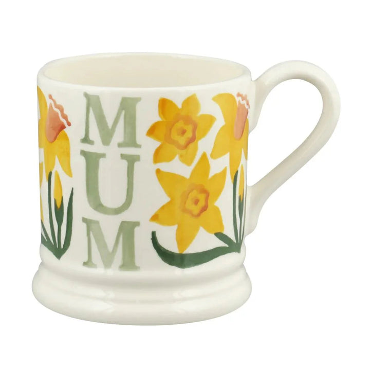 Flowers Daffodil Mum 1/2 Pt Mug
