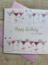 Birthday Time To Celebrate - Cocktail Glasses Card