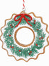 Gingerbread Door Wreath Decoration
