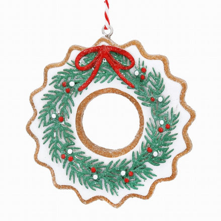 Gingerbread Door Wreath Decoration