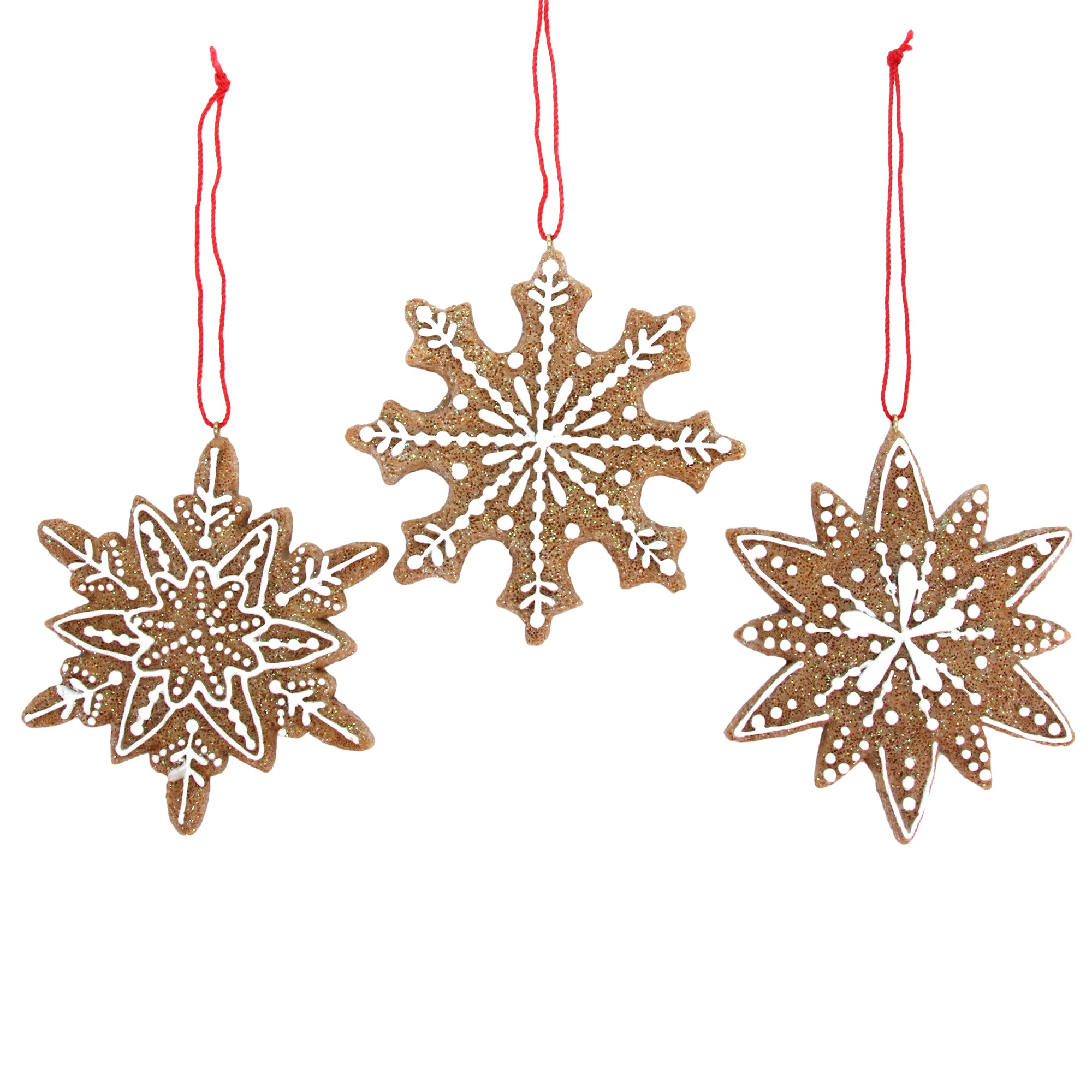 *Gingerbread Snowflake Decoration