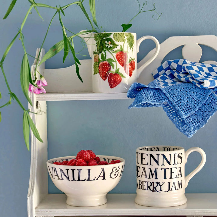 Black Toast Strawbs & Cream French Bowl
