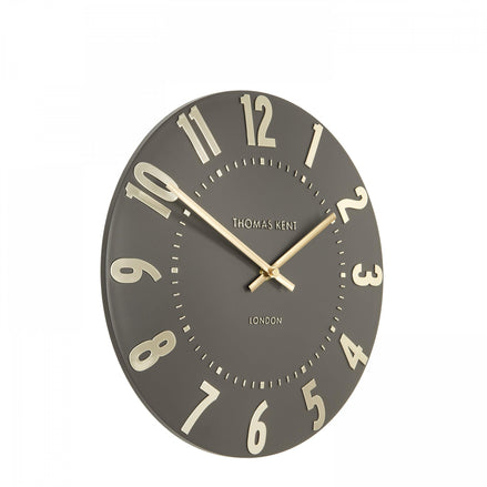 12' Mulberry Wall Clock Espresso