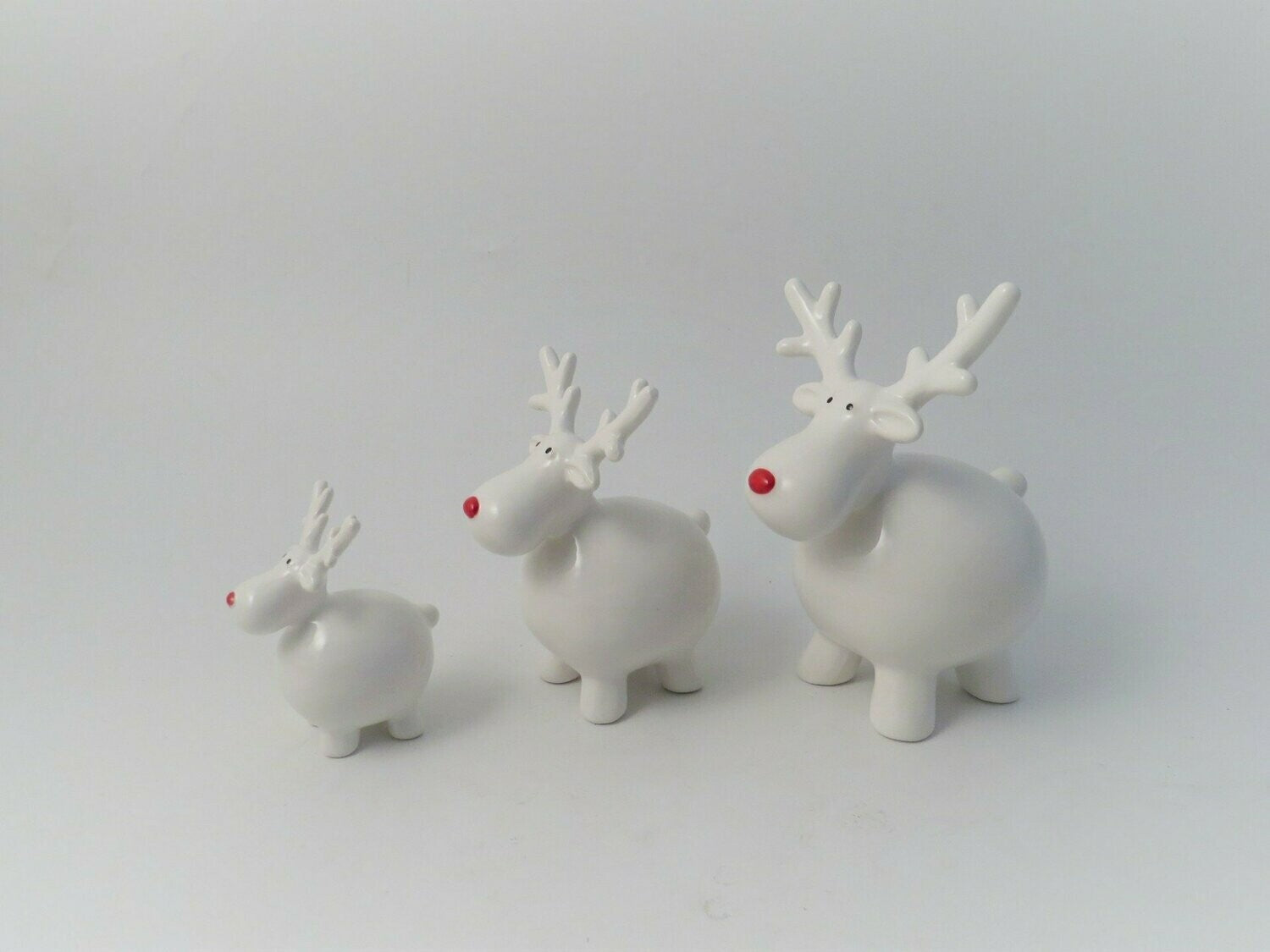 Small Fat Standing Reindeer