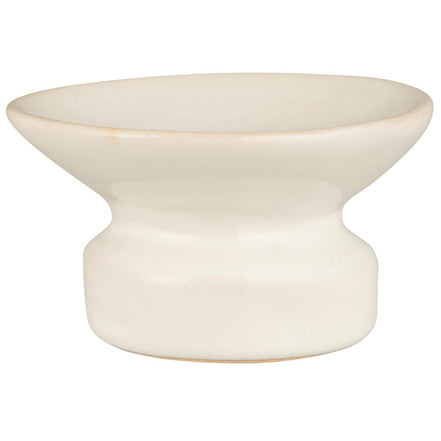 White Candle holder
