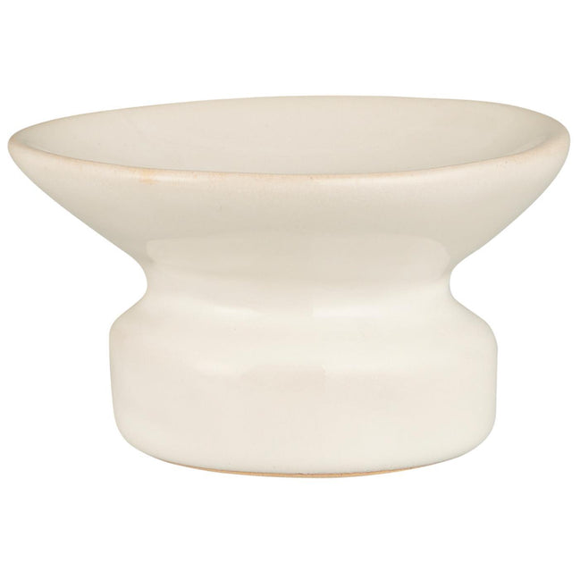 White Candle holder