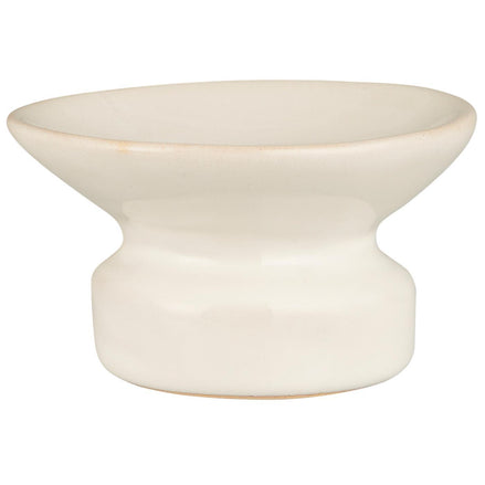 White Candle holder