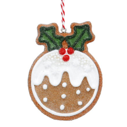 Gingerbread Christmas Pudding Decoration