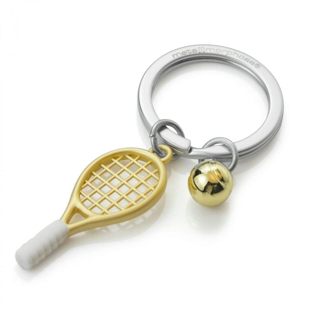 Metalmorphose Gold Tennis Racket &amp; Ball