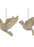Gold Sparkling Flying Dove Decoration, 2As