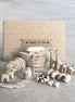 Natural Little Noahs Ark Set in Box