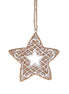 Iced Gingerbread Star Decoration