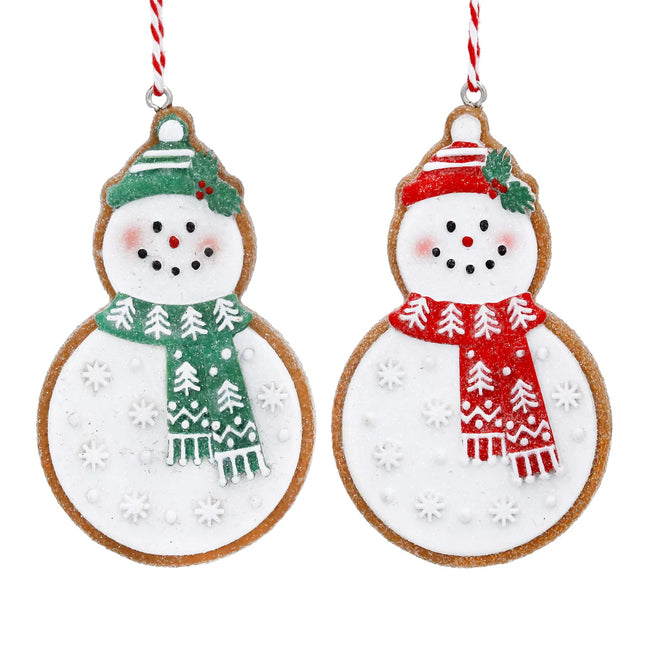 Gingerbread Snowman Decoration