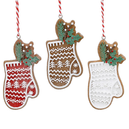 Gingerbread Mittens Decoration