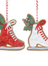 Gingerbread Skating Boot Decoration