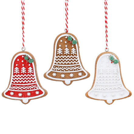 Gingerbread Bell Decoration