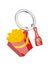 French Fries with Ketchup Keyring