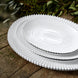 Pearl White Oval Platter 34cm