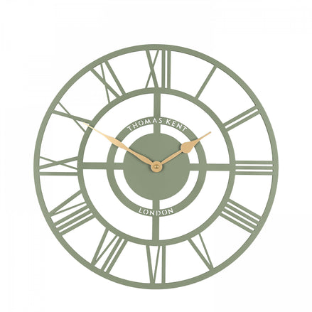 16' Bright Star Wall Clock Olive