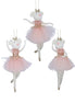 Pink/White Fabric Ballerina Mouse
